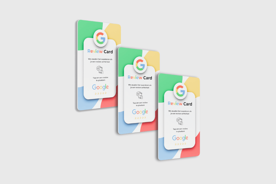 Κάρτες κριτικών Google (3 τεμάχια)