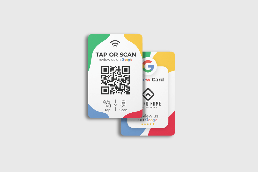 Κάρτα κριτικών Google – Δικό σας σχέδιο