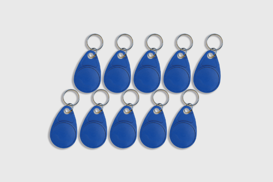 Μπρελόκ NFC NTAG213 Μπλε (10 τεμάχια)