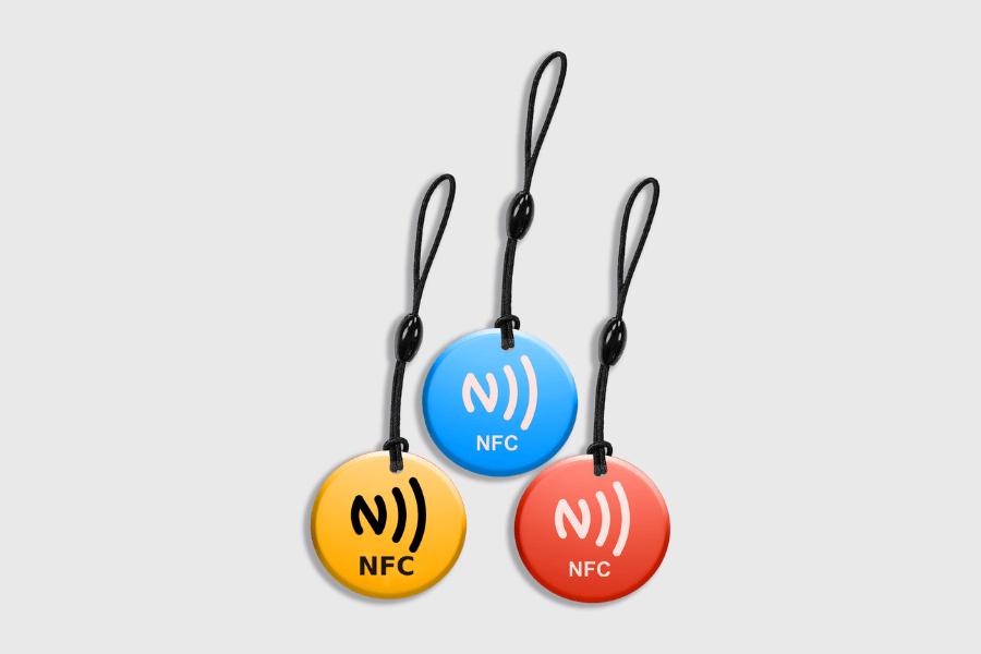 Μπρελόκ NFC Epoxy NTAG213 σε διάφορα χρώματα (10 τεμάχια)