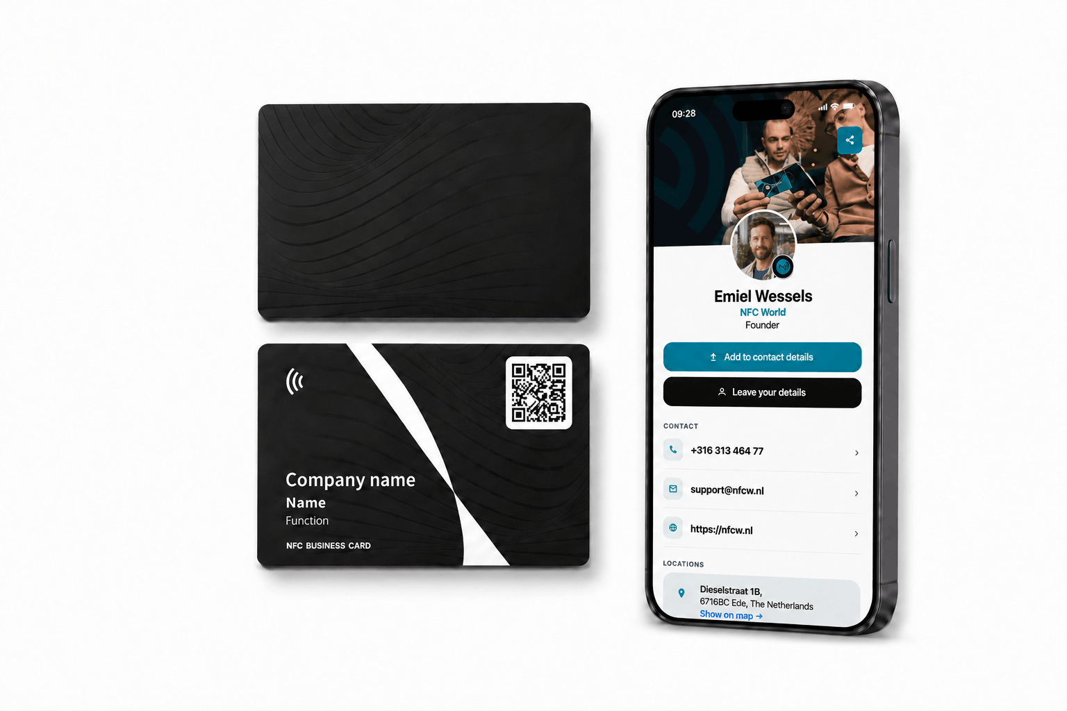Επαγγελματική κάρτα NFC – Εξατομικευμένος σχεδιασμός