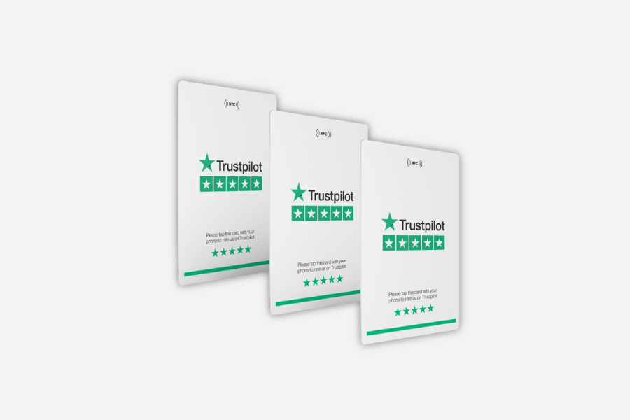 Κάρτα κριτικών TrustPilot (3 τεμάχια)