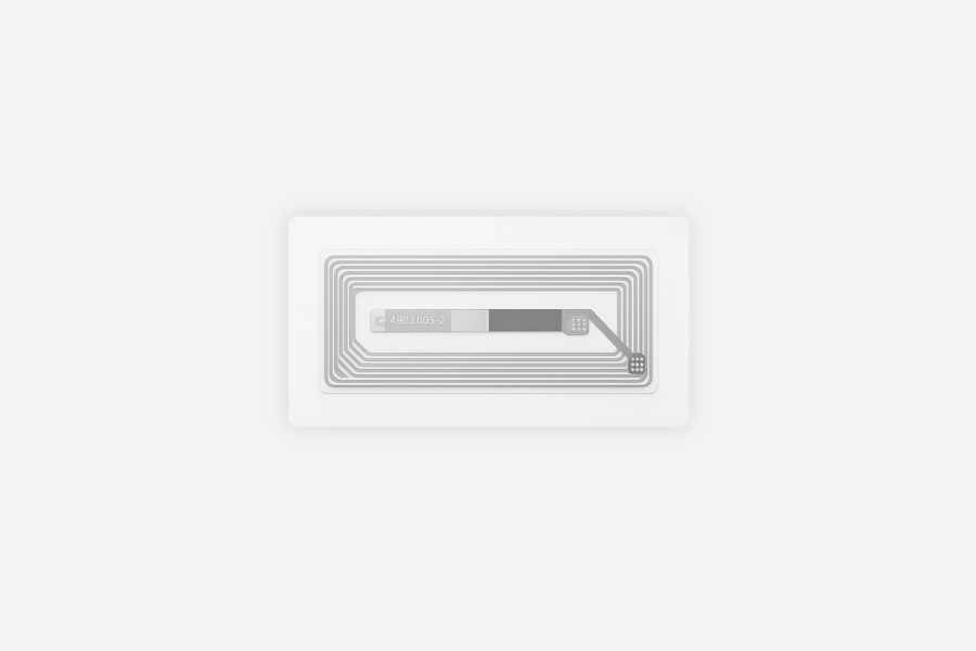 Αυτοκόλλητο NFC NTAG213 Διαφανές 18x56mm (10 τεμάχια)